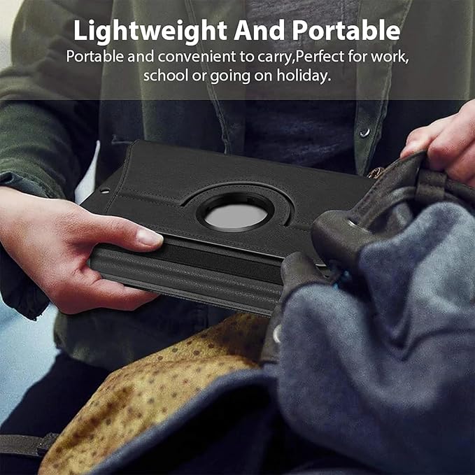 360° Rotating Leather iPad Case