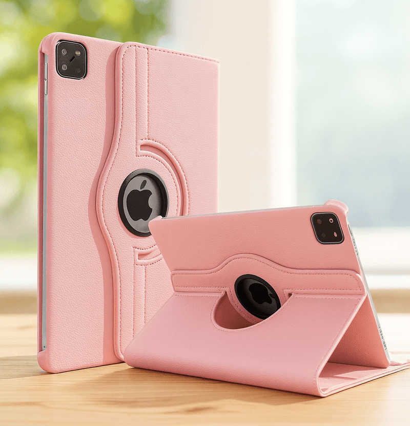 360° Rotating Leather iPad Case