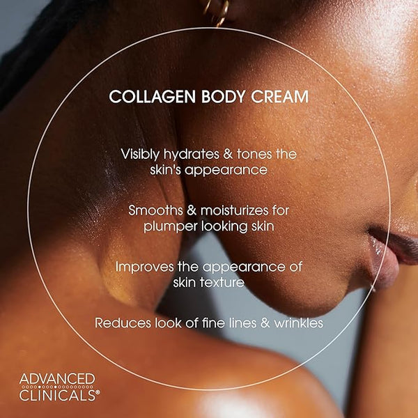 Advanced Clinicals - Spa Size Collagen Skin Rescue Cream (Original)