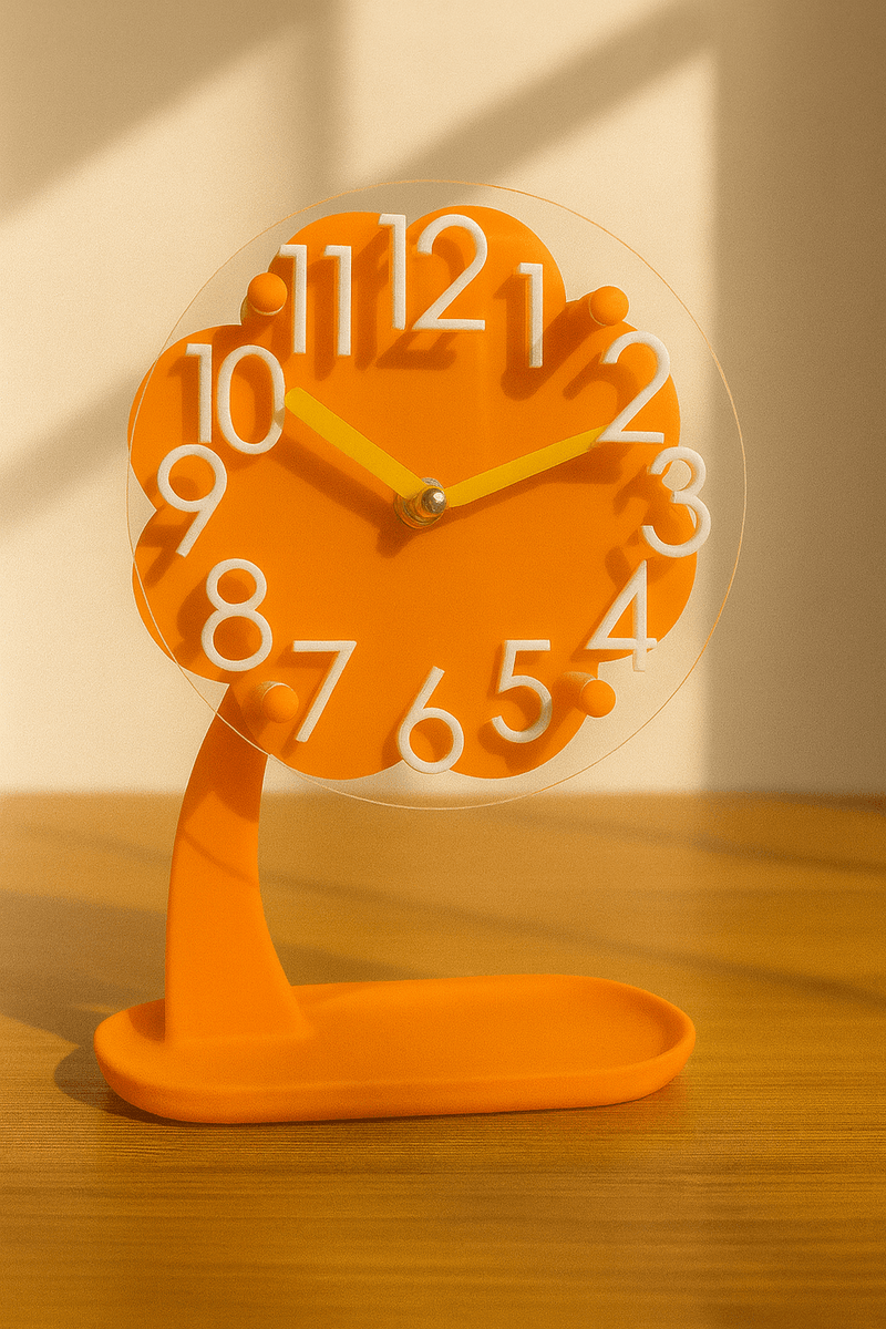 Tree-Shaped Table Clock